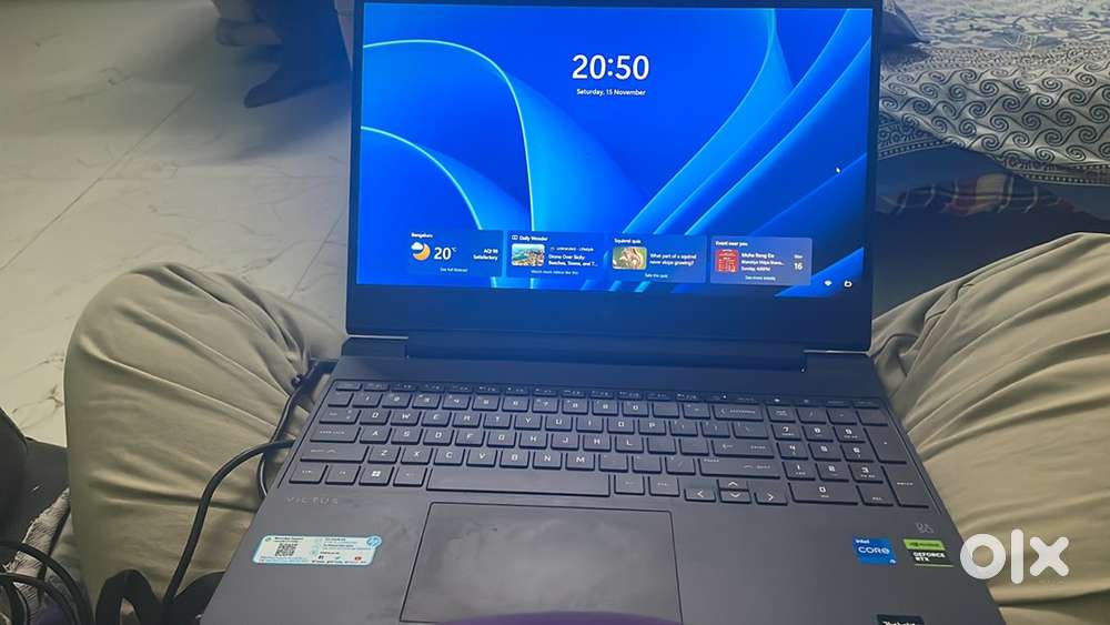 HP VICTUS 15-FA1313TX with bill