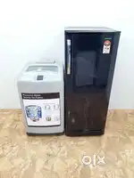 Experience convenience with fridge and washing machine combos.