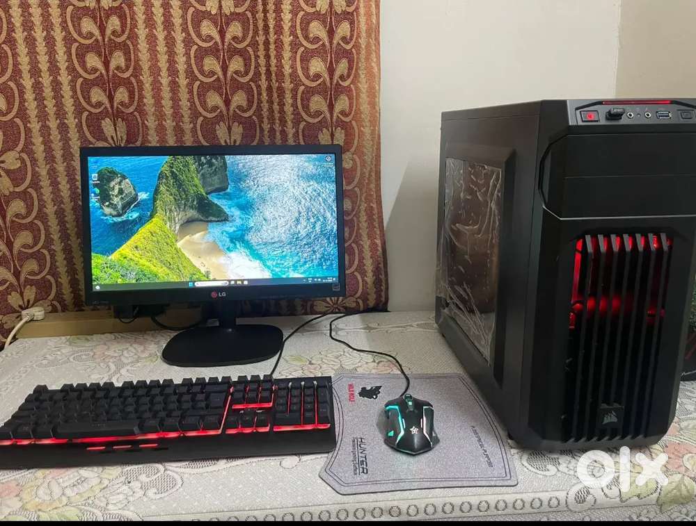 Brand new condition desktop computer pc ryzen 3 3100, win 11 pro