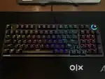 Evofox Katana X mechanical gaming keyboard with outemu blue switches