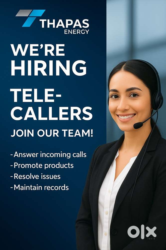 We are hiring professional telecallers