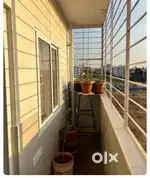 Ready to move in semi furnished highly ventilated spacious 2bhk flat