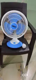 Table Fan with LED bulb