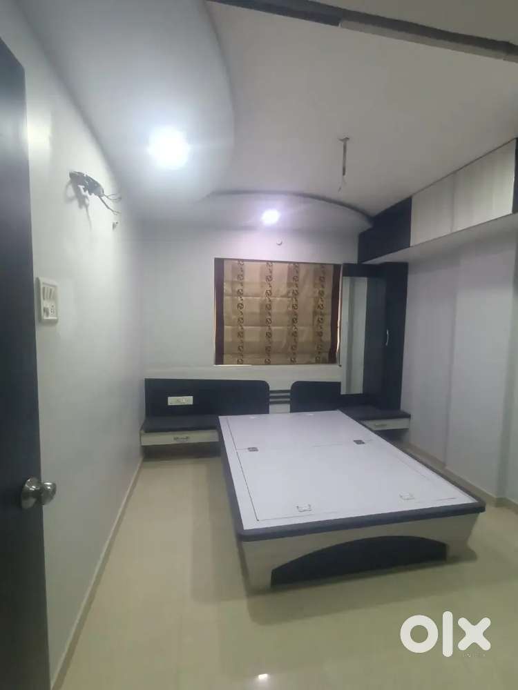 Semi furnished 2 bhk flat available for rent in chala