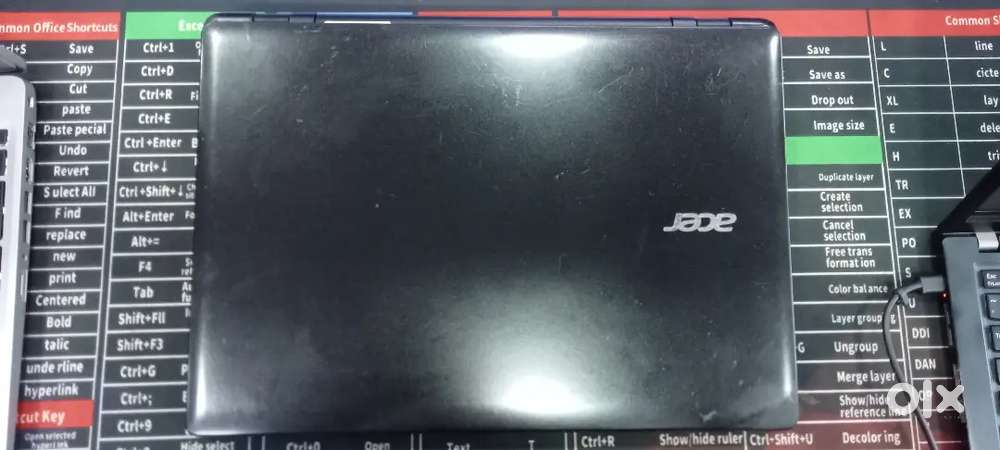 Acer core i3-4th Gen used laptop 8Gb RAM,256Gb SSD 14inch HD display