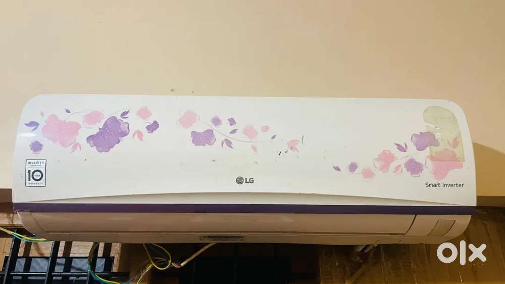 LG Inverter Ac , 3 star 1 ten Ac, 5 year used  ful copper LG Ac