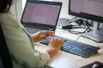 Female receptionist