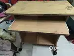 Computer table with drawer