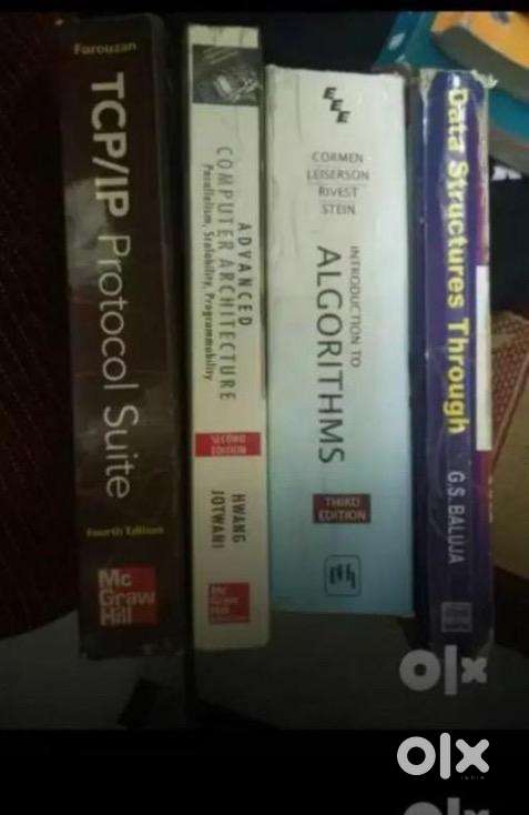 Books related to BCA, B.Tech(CS), MCA, M.Tech available