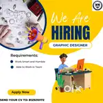 We are hiring experienced graphic designers