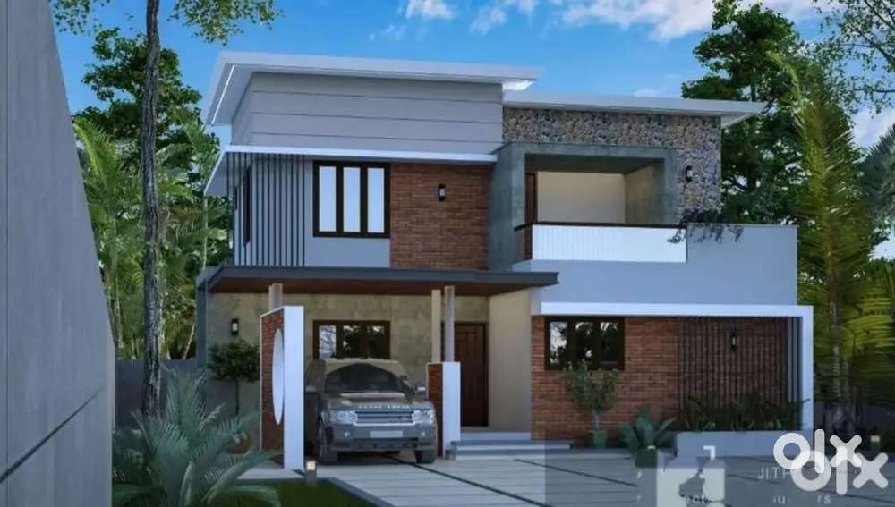 House near Cherthala ഒറ്റപ്പുന്ന ജംഗ്ഷൻ 1 km 3 BHK