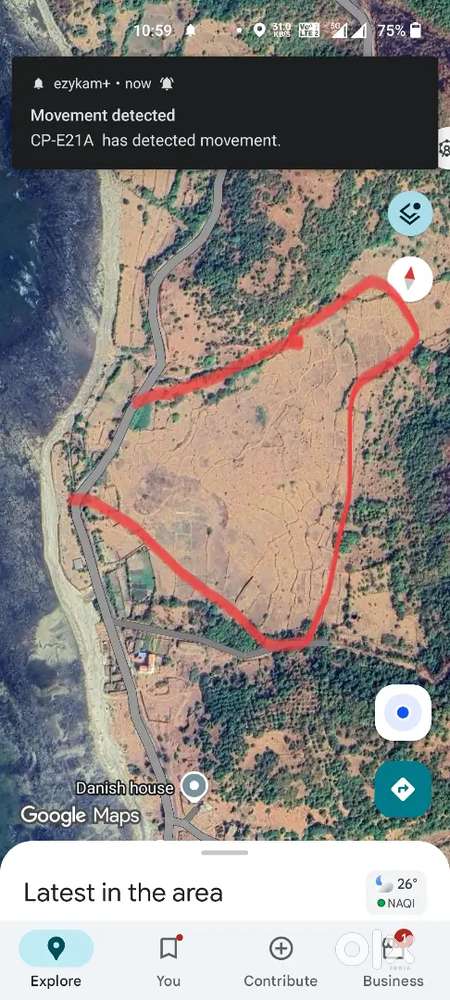 Sea facing property available in Raigad (DIGHI PORT AREA)