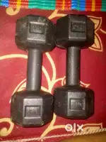2kg pair plastic dumble