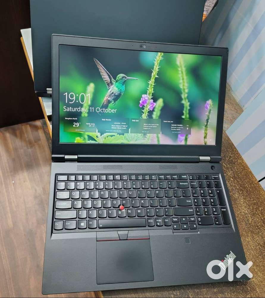 ֍ 16 GB RTX A 5000 Graphics* ThinkPad P15* 64 GB RAM* 1 TB*I7 10th Gen