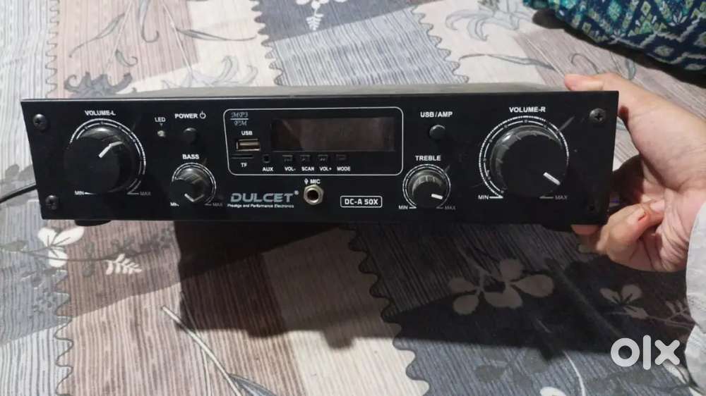 DC-A50X 2 Channel High Power Stereo Amplifier with Big