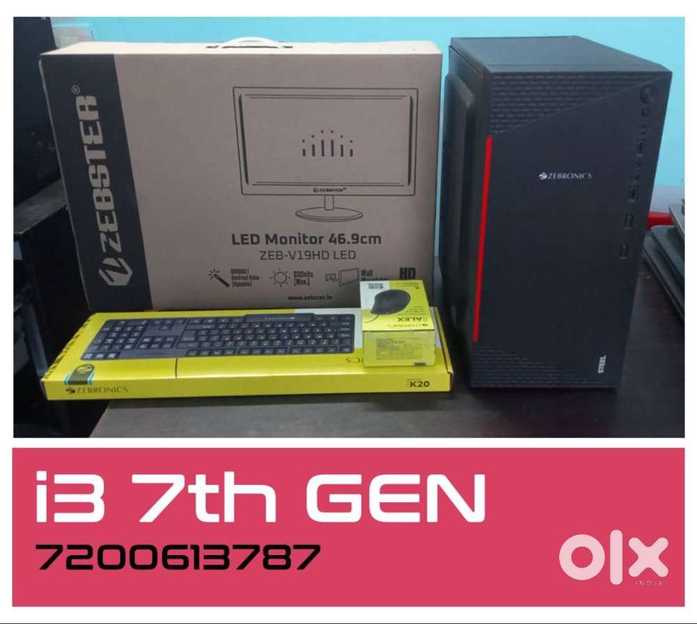 COMPUTERS FULLSET  WARRANTY 1 YEAR  ASUS I3 7TH GEN CPU -GRAPHIC 2GB