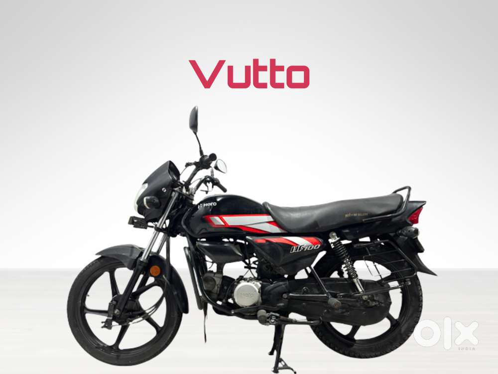 Hero HF Deluxe HF 100 (2420), 6 MONTHS WARRANTY