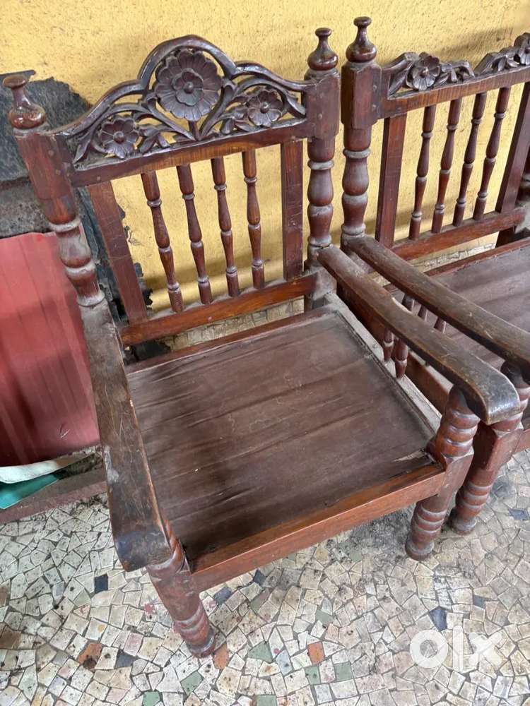 Maharaja 2 chair Teak wood