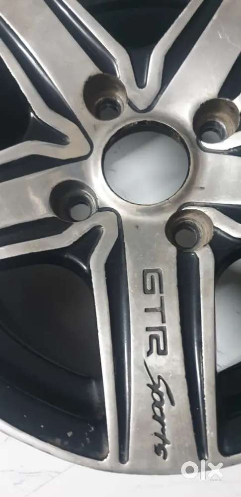 13 inch 4 hole Dual Tone Alloys