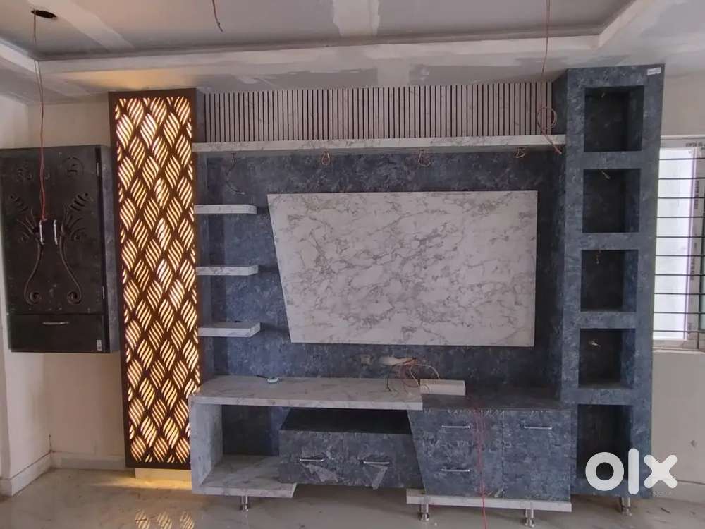 Aluminium cupboard works