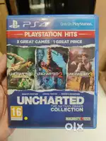 Uncharted 1,2 and 3 collection. Nethan drake collection