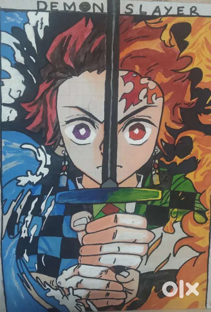 Demons slayer tanjiro portrait