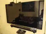 Set of 55 inch one plus tv and Zebronics soundbar