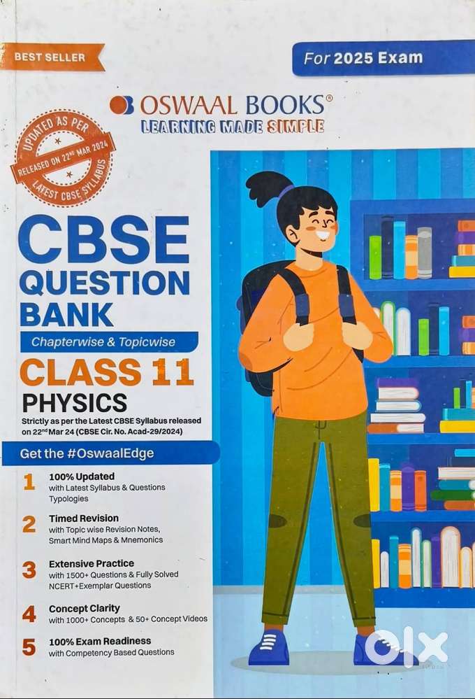 OSWAAL CBSE PHYSICS QUESTION BANK FOR CLASS-11
