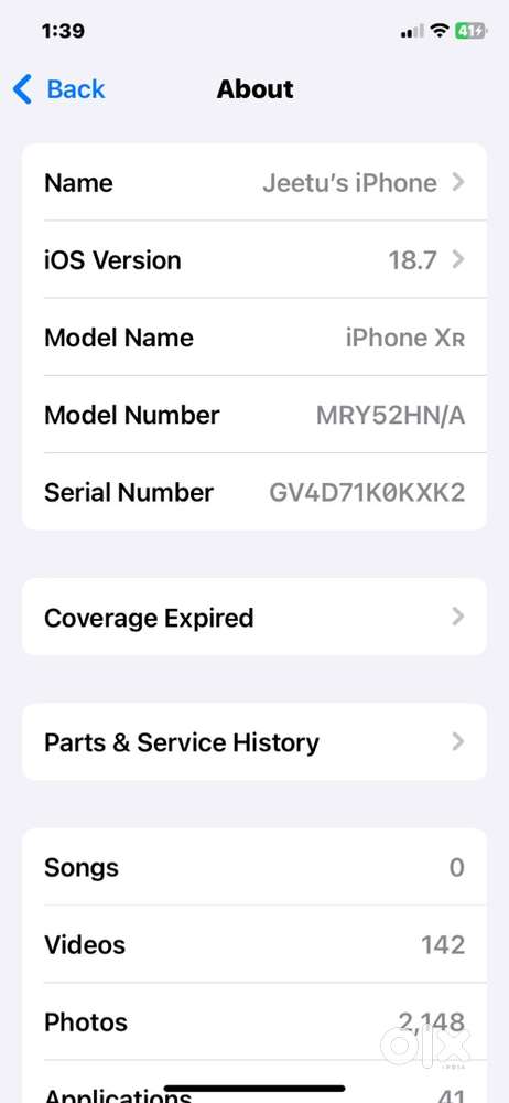 iPhone xr 64Gb