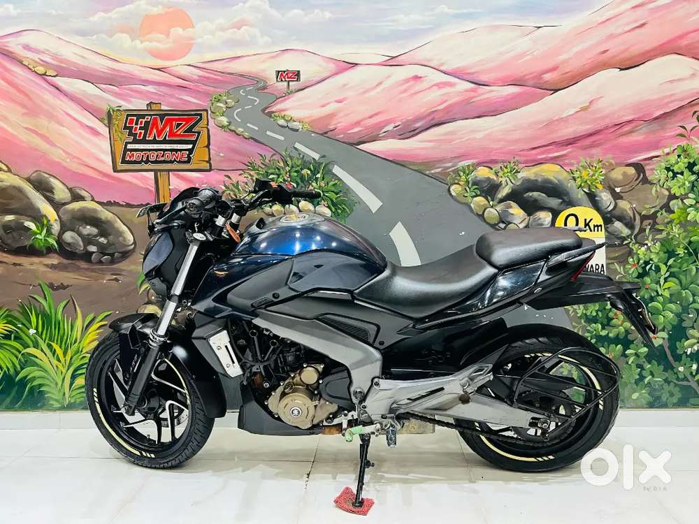 BAJAJ DOMINOR 400CC DUAL DISC DUAL ABS BLUE COLOUR BS4 MODEL 2017