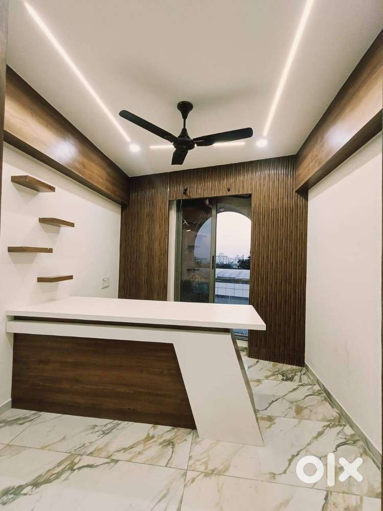 OFFICE IN KALAVAD MAIN ROAD TOUCH WITH STANDING BALCONYATTECH TOILET