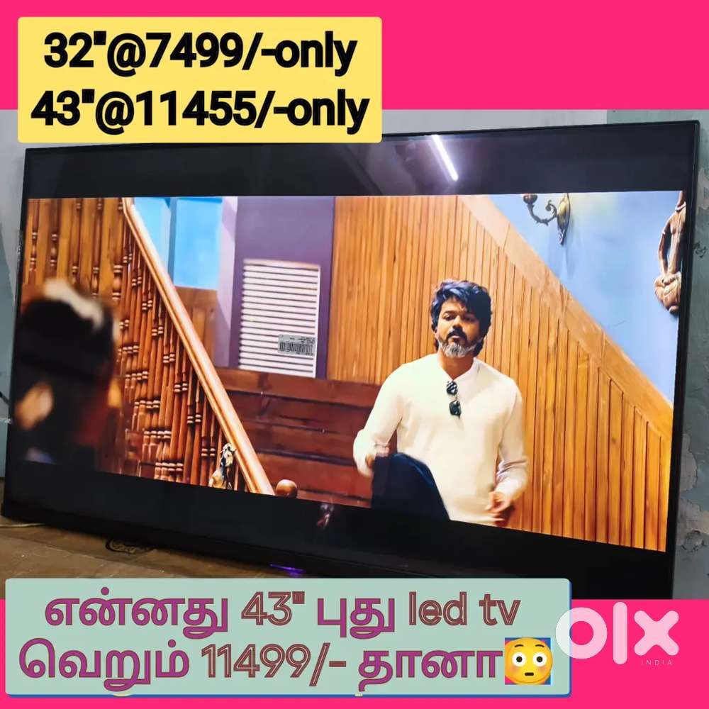 Damakka sales * imported 4k 43 inch smart led tv just 10999