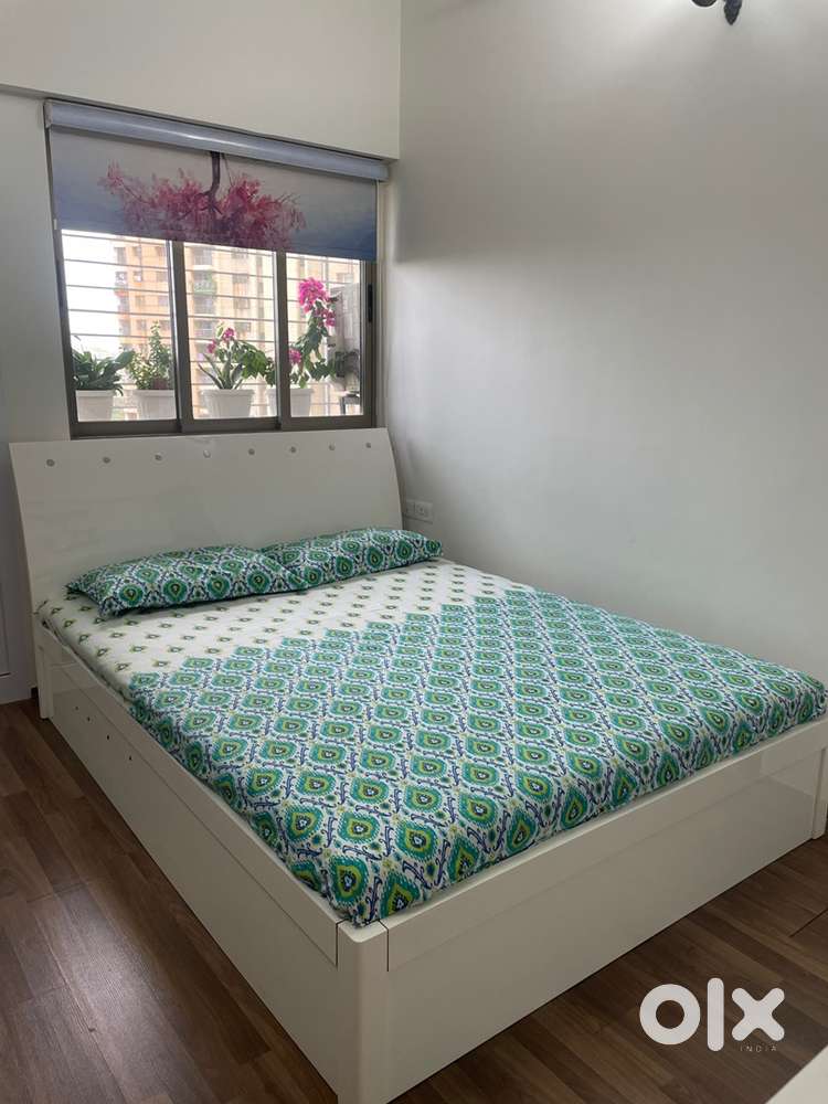 Double Bed with Mattress New Condition