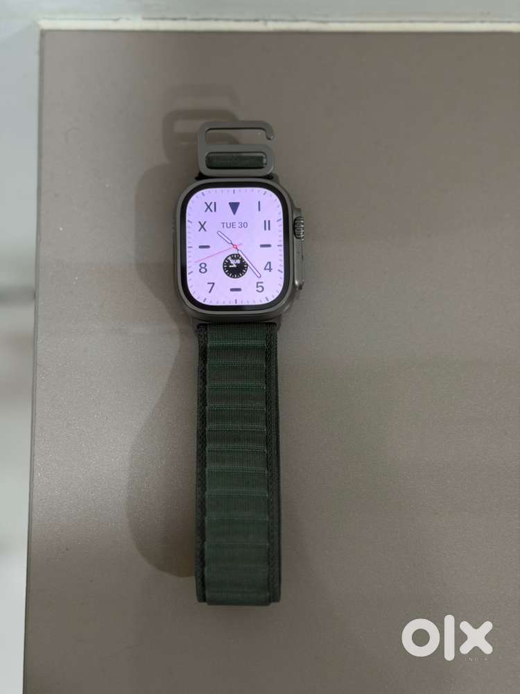 Apple watch ultra 49 mm titanium case.
