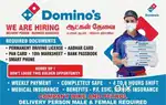 DOMINOS PIZZA DELIVERY BOY JOB