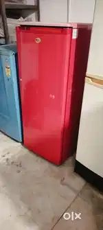 LG company 250 litter capacity single door fridge Red colour