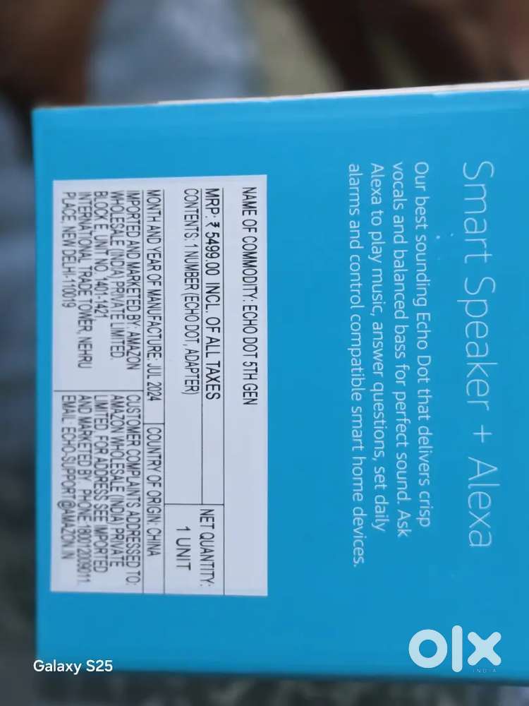 AMAZON ECHO DOT GEN 5