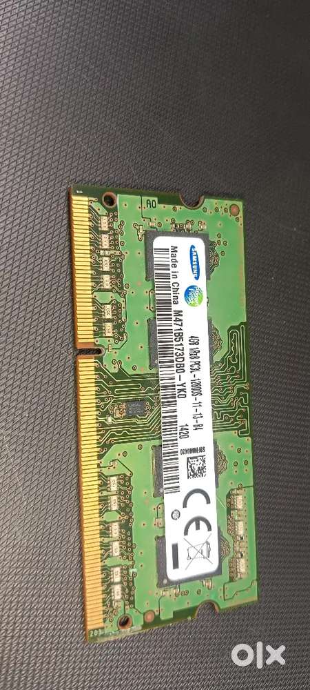 DDR 3 ram samsung 4gb good condition