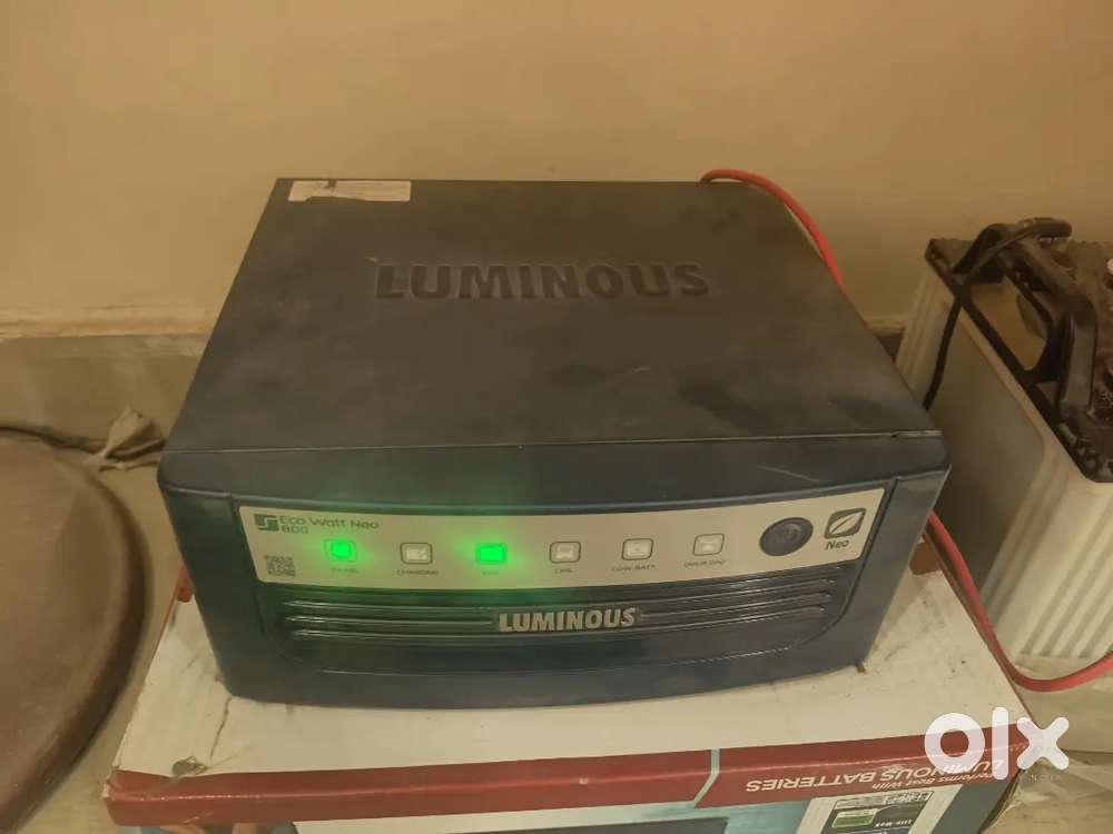 Luminous Inverter and battery