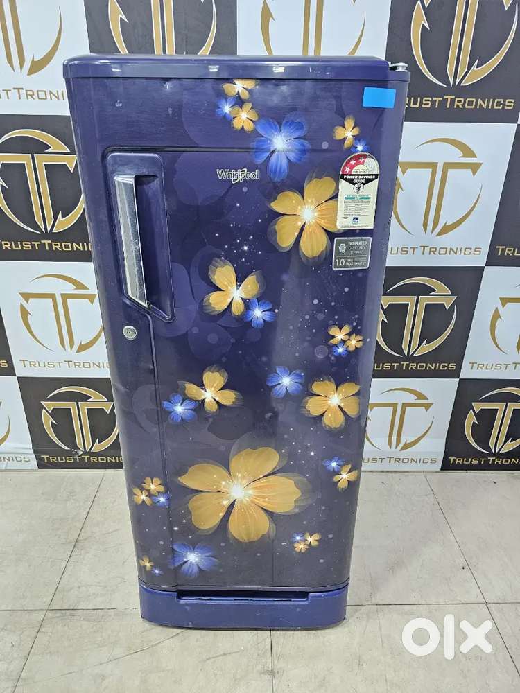 With stand 190ltr refurbished whirlpool single door fridge