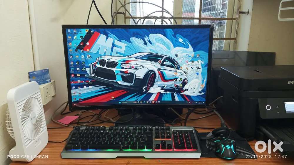 Pc and printer for sale