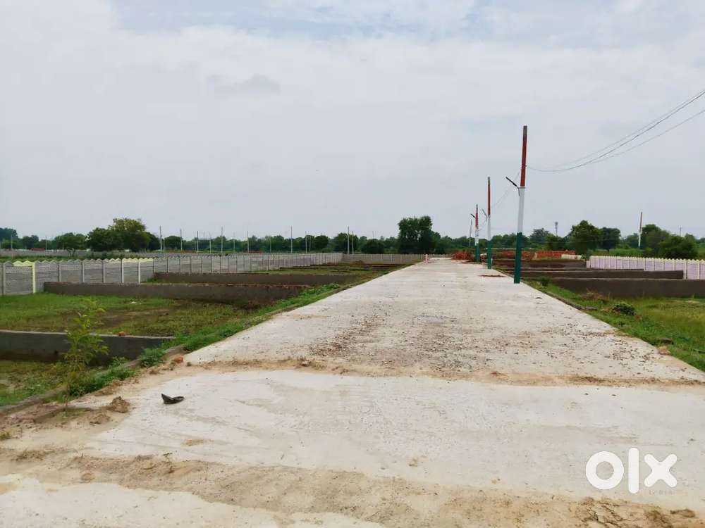 Plot for sale in Gated Township with CCTV camera