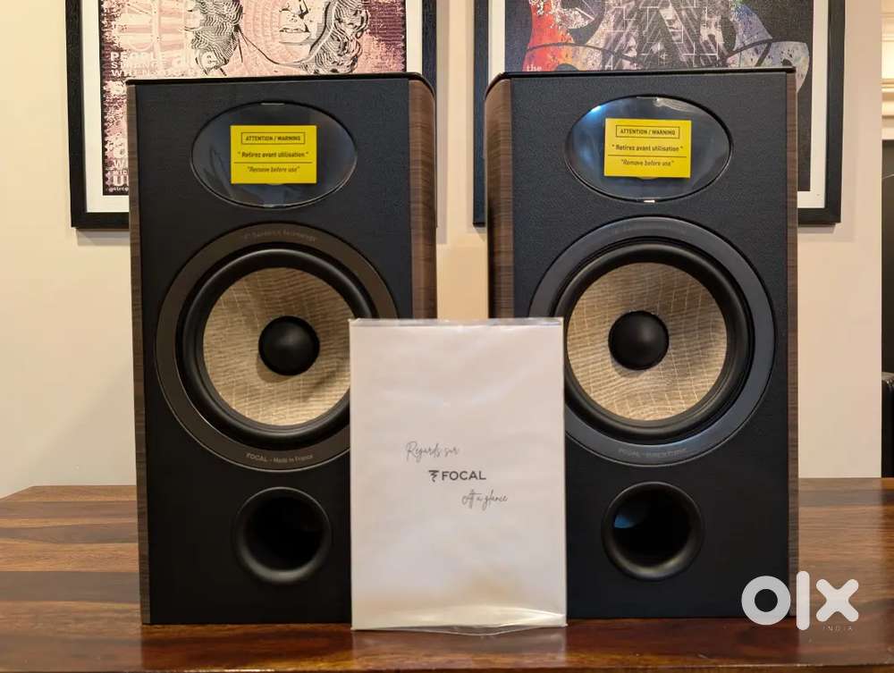 Unused Focal Aria 906 Bookshelf Speakers (Unused)