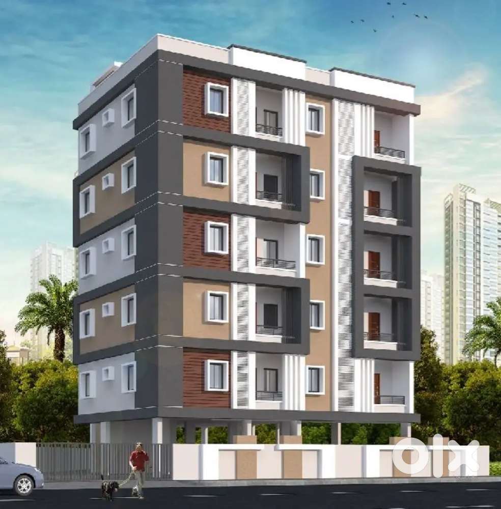 Lift available,car parking available, full water,main road building,