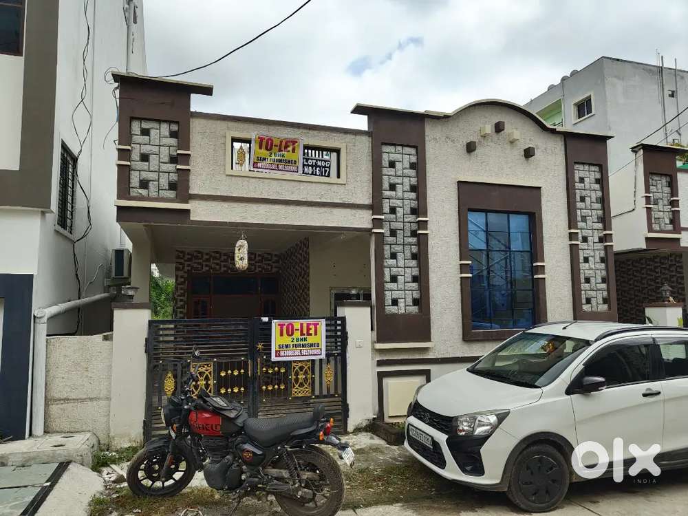 2BHK SEMI FURNISHED INDIPENDENT HOUSE FOR Rent