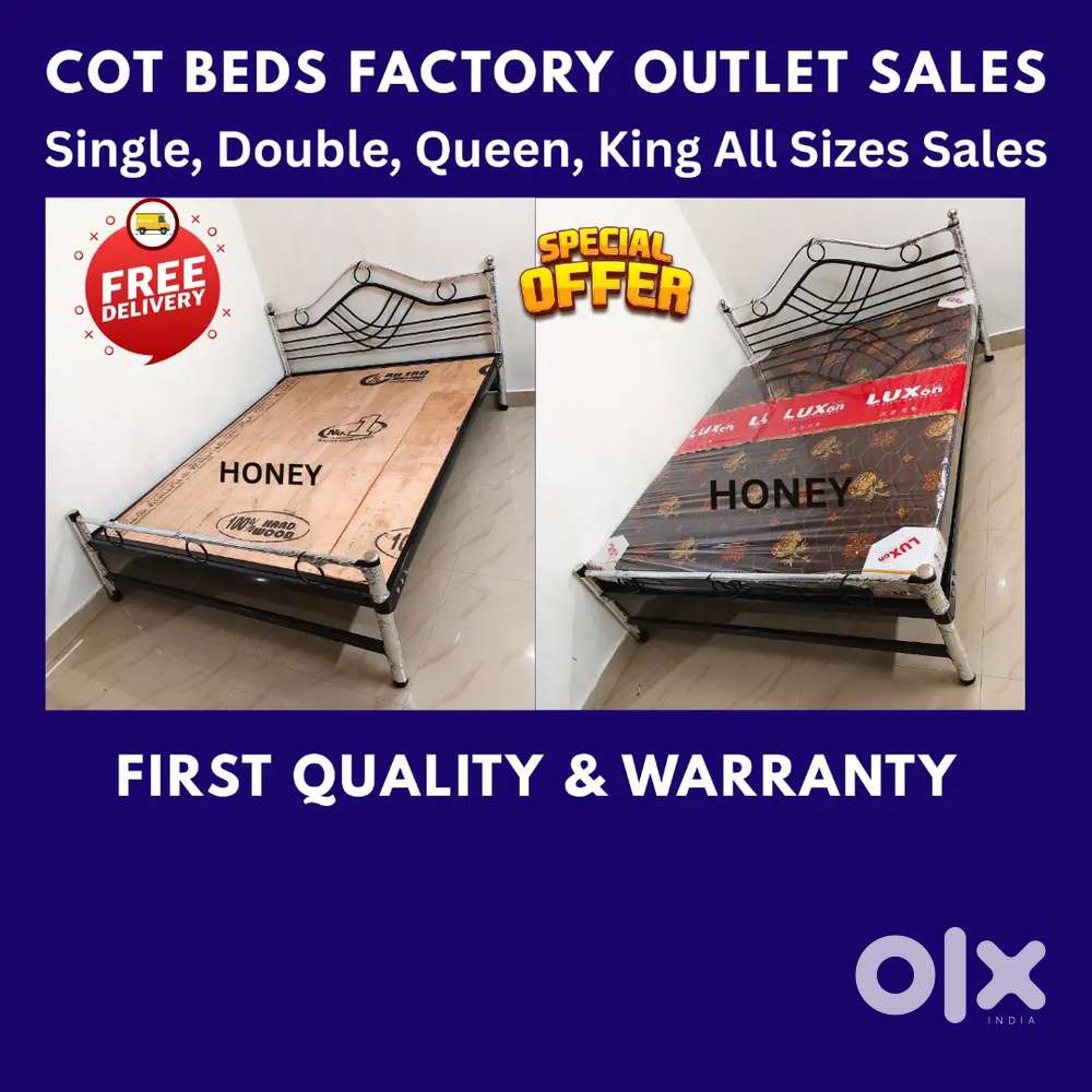 Steel Cot Bed Mattresses Sales - Metal Cot Steel Bed Mattresses sales