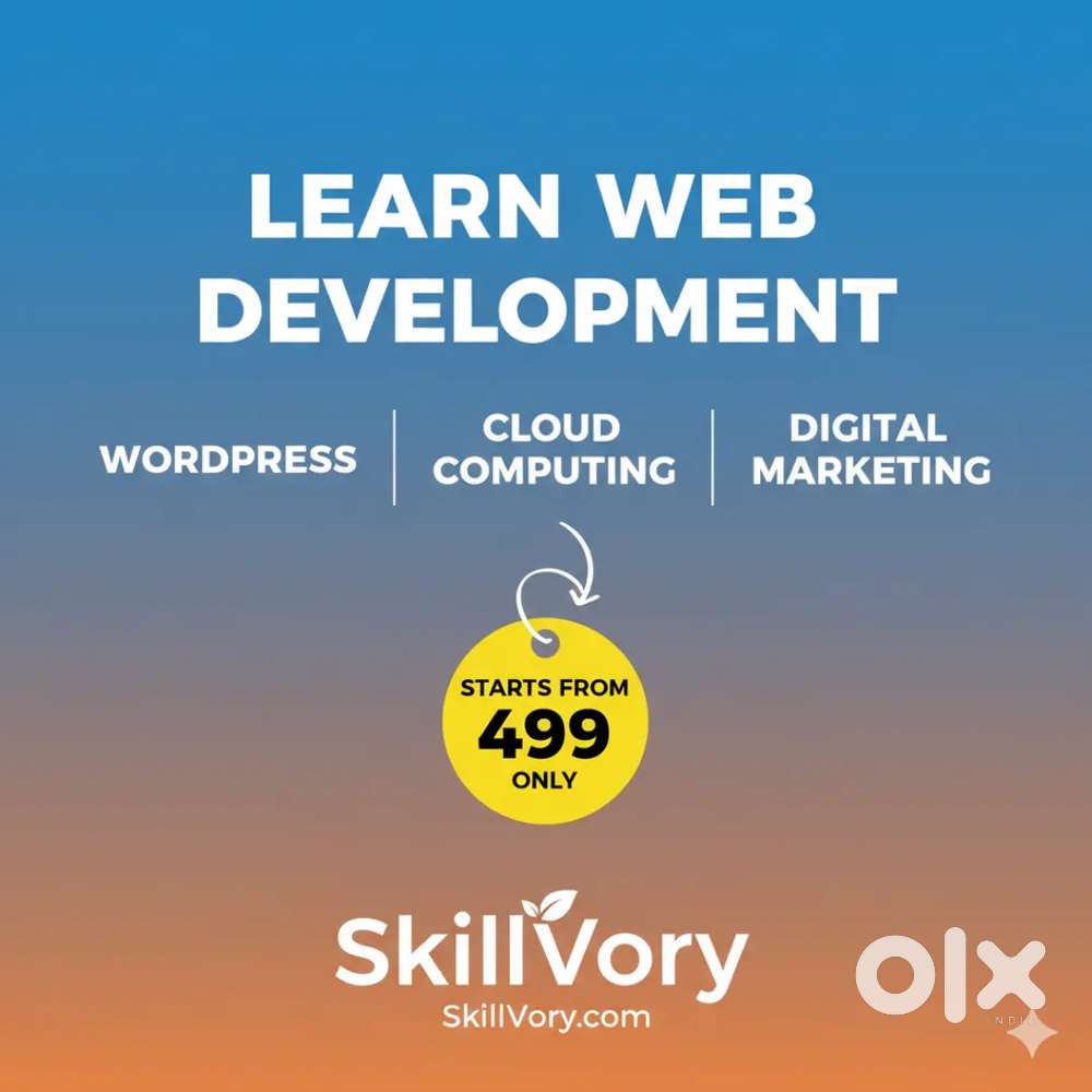 Web developer, cloud computing, digital marketing, AWS, Gcp, Azure