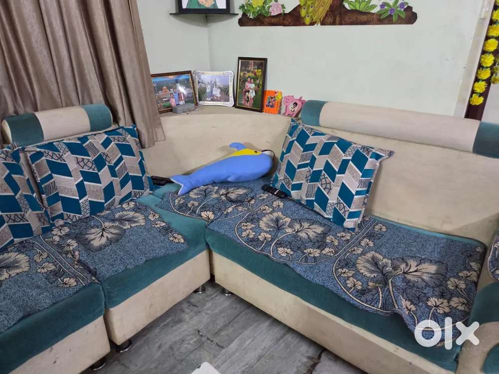 3+2+1 L shape Sofa