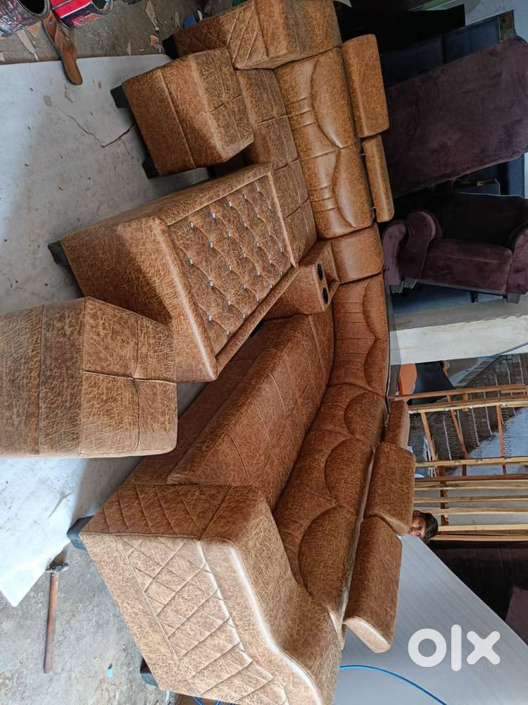 29990/-New Cornar 7-Seat Sofa Wholesale Rate par Finance Available