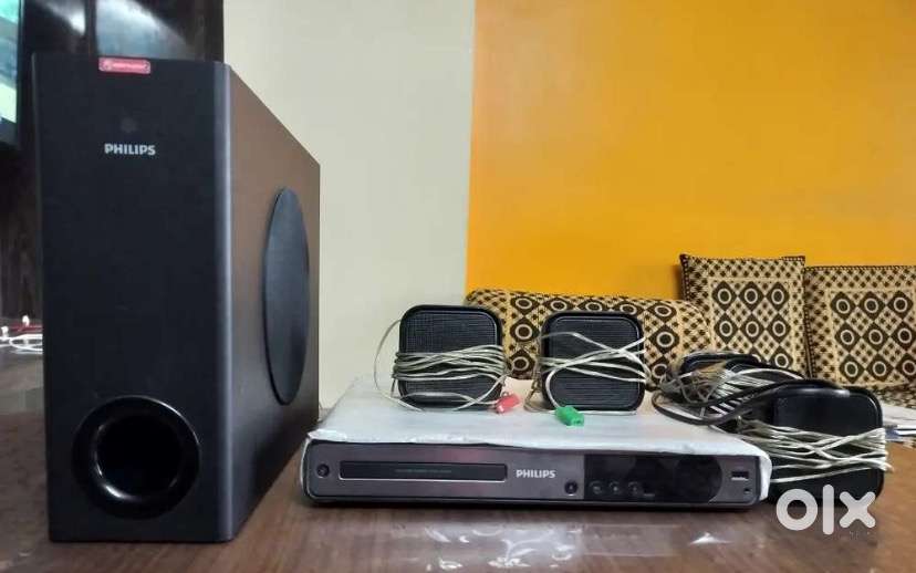 Philips 5.1 ch woofer and speakers no Bluetooth and philips dvd player